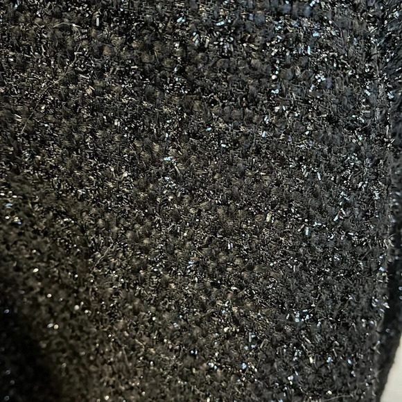 Flared Boucle and Sheer Dress NWOT, Size M - Picture 4 of 13